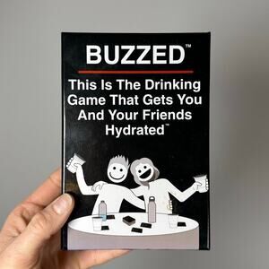 Buzzed "This Is The Drinking Game That Gets Your Friends Hydrated" Card Game